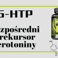 5-HTP, bezpośredni prekursor serotoniny, w kapsułkach. Wspiera dobre samopoczucie.