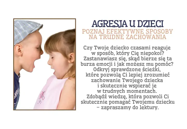 Dwoje dzieci w zbliżeniu, chłopiec krzyczy, dziewczynka patrzy. Temat: agresja u dzieci. Poznaj sposoby na trudne zachowania.