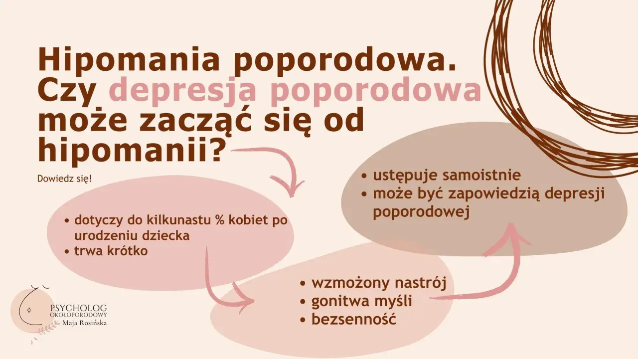 Hipomania poporodowa: czy może zapowiadać depresję poporodową? Objawy, przyczyny i jak sobie radzić.