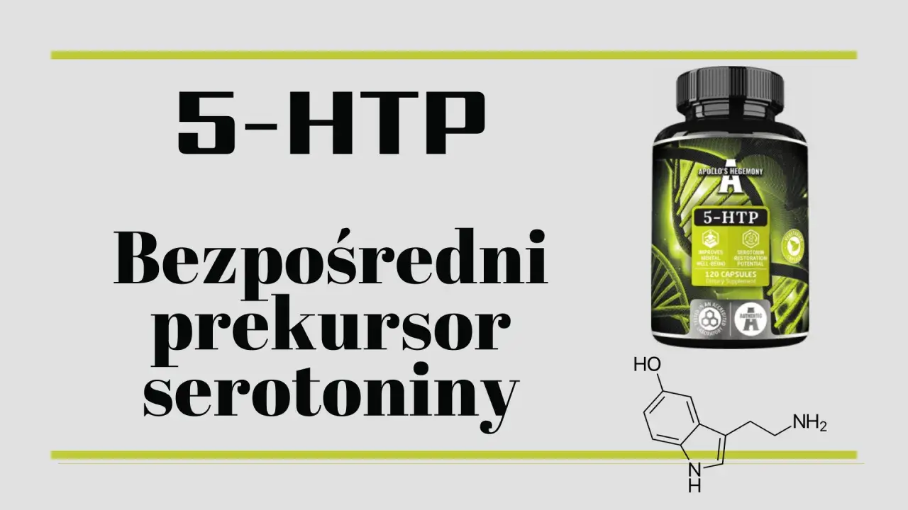 5-HTP, bezpośredni prekursor serotoniny, w kapsułkach. Wspiera dobre samopoczucie.