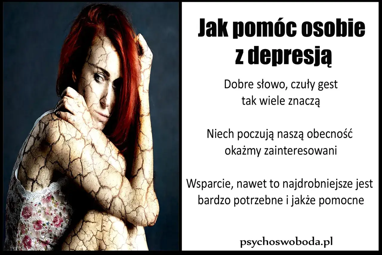 Jak pomóc osobie z depresją? Dobre słowo, czuły gest i obecność są kluczowe. Wsparcie, nawet najmniejsze, jest bardzo potrzebne.